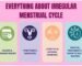 irregular menstrual cycle causes, symptoms and natural treatment